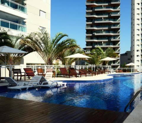 Excelente Apartamento Em Condominio Na Praia Das Asturias Guarujá Exteriér fotografie